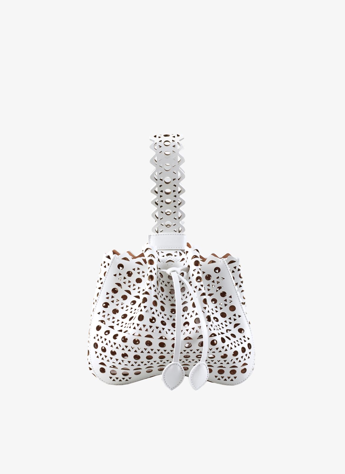 Rose-Marie 19 Bracelet Bag ALAÏA WHITE ROSE-MARIE 19 BRACELET BAG